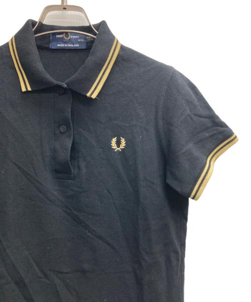 FRED PERRY（フレッドペリー）FRED PERRY (フレッドペリー) ポロシャツ ブラック サイズ:38の古着・服飾アイテム