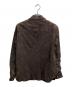 EMMETI (エンメティ) ゴートスウェードジャケット ブラウン サイズ:44：20000円