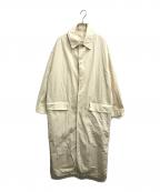 DEUXIEME CLASSEドゥーズィエム クラス）の古着「Blanc manteau」｜ホワイト