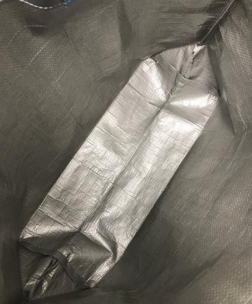 Herve Chapelier（エルベシャプリエ）Herve Chapelier (エルベシャプリエ) マルシェバッグM グレー×ブルーの古着・服飾アイテム