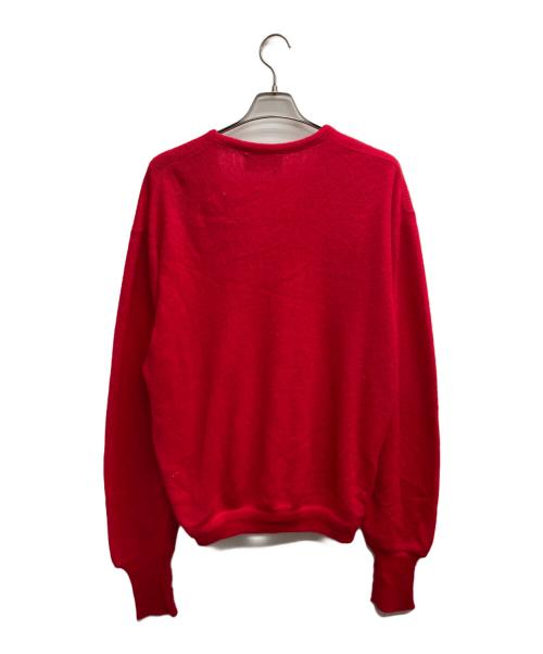 IZOD（アイゾッド）IZOD (アイゾッド) 70’sVネックニット レッド サイズ:記載なしの古着・服飾アイテム
