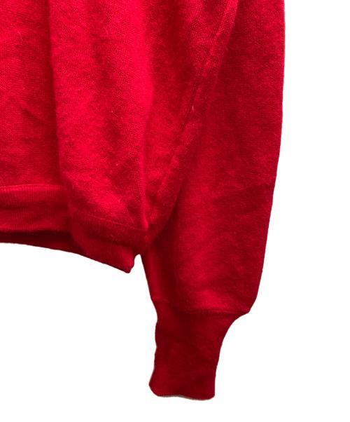 IZOD（アイゾッド）IZOD (アイゾッド) 70’sVネックニット レッド サイズ:記載なしの古着・服飾アイテム