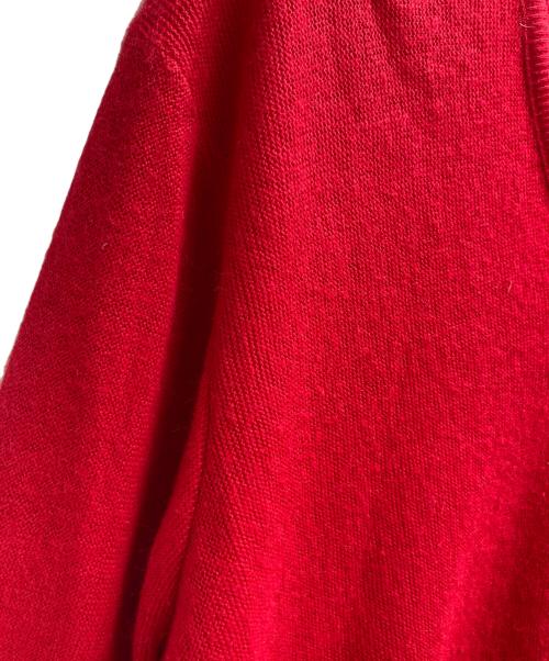 IZOD（アイゾッド）IZOD (アイゾッド) 70’sVネックニット レッド サイズ:記載なしの古着・服飾アイテム