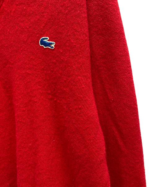 IZOD（アイゾッド）IZOD (アイゾッド) 70’sVネックニット レッド サイズ:記載なしの古着・服飾アイテム