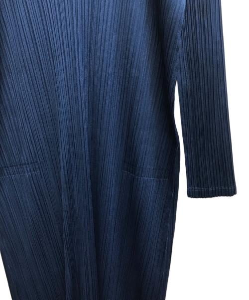 PLEATS PLEASE（プリーツプリーズ）PLEATS PLEASE (プリーツプリーズ) プリーツ加工ワンピース ブルー サイズ:2の古着・服飾アイテム