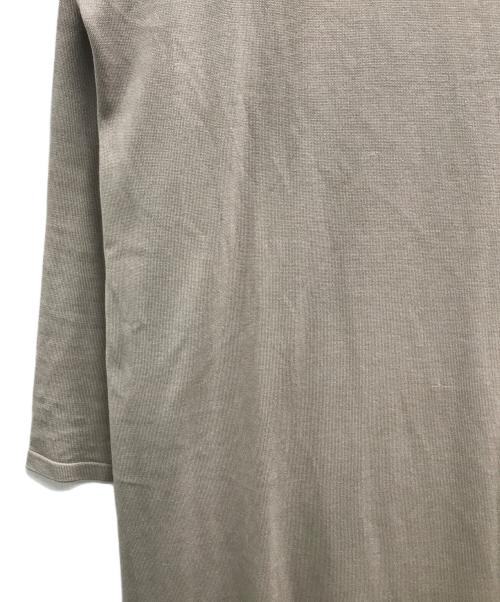 evam eva（エヴァムエヴァ）evam eva (エヴァムエヴァ) シルク混ワンピース グレー サイズ:表記なしの古着・服飾アイテム