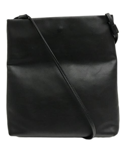 evam eva（エヴァムエヴァ）evam eva (エヴァムエヴァ) ショルダーバッグ ブラックの古着・服飾アイテム
