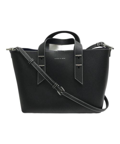 CHARLES & KEITH（チャールズアンドキース）CHARLES & KEITH (チャールズ＆キース) 2WAYバッグ ブラックの古着・服飾アイテム