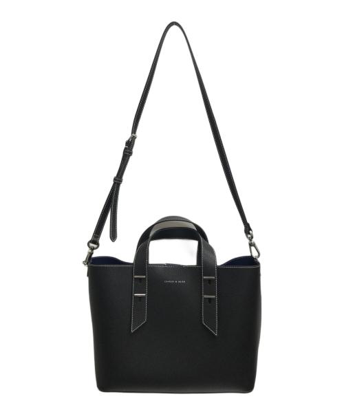 CHARLES & KEITH（チャールズアンドキース）CHARLES & KEITH (チャールズ＆キース) 2WAYバッグ ブラックの古着・服飾アイテム