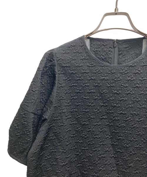 STATE OF MIND（ステートオブマインド）STATE OF MIND (ステートオブマインド) ジャガードプルオーバー ブラック サイズ:Sの古着・服飾アイテム