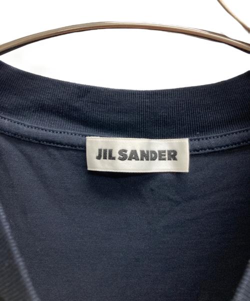 JIL SANDER（ジルサンダー）JIL SANDER (ジルサンダー) クルーネックTシャツ ネイビー サイズ:Sの古着・服飾アイテム