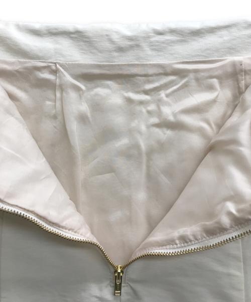 ESTNATION（エストネーション）ESTNATION (エストネーション) ミモレフレアスカート アイボリー サイズ:38の古着・服飾アイテム