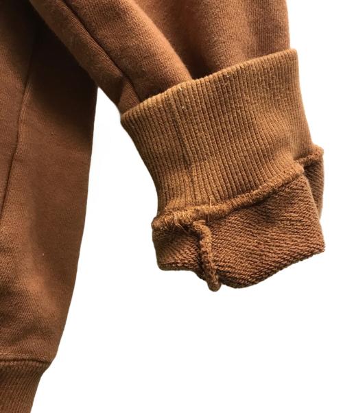 X-LARGE（エクストララージ）X-LARGE (エクストララージ) EMBROIDERY FACE PULLOVER HOODED SWEAT ブラウン サイズ:Lの古着・服飾アイテム