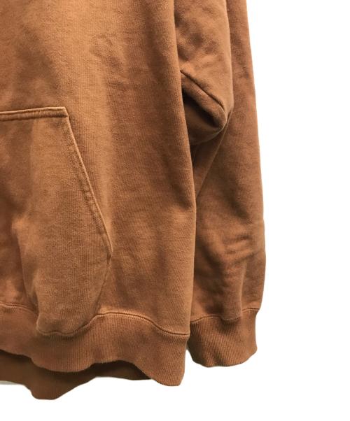 X-LARGE（エクストララージ）X-LARGE (エクストララージ) EMBROIDERY FACE PULLOVER HOODED SWEAT ブラウン サイズ:Lの古着・服飾アイテム