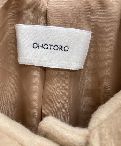 OHOTORO（オオトロ）OHOTORO (オオトロ) Margarine Flared Coat ベージュ サイズ:記載なしの古着・服飾アイテム