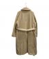 OHOTORO (オオトロ) Margarine Flared Coat ベージュ サイズ:記載なし：7000円