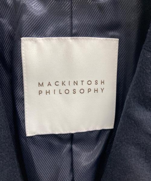 MACKINTOSH PHILOSOPHY（マッキントッシュ フィロソフィー）MACKINTOSH PHILOSOPHY (マッキントッシュ フィロソフィー) チェスターコート ネイビー サイズ:38の古着・服飾アイテム