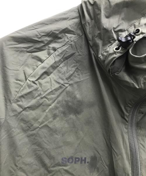 F.C.R.B.（エフシーレアルブリストル）F.C.R.B. (エフシーレアルブリストル) STRETCH LIGHT WEIGHT HOODED BLOUSON オリーブ サイズ:Lの古着・服飾アイテム