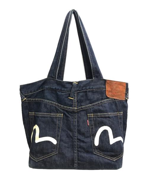 EVISU（エヴィス）EVISU (エビス) カモメデニムトートバッグ インディゴの古着・服飾アイテム