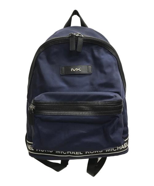 MICHAEL KORS（マイケル・コース）MICHAEL KORS (マイケルコース) Kent Sport Backpack ネイビーの古着・服飾アイテム
