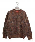 EXAMPLE by MISSONIイグザンプルバイミッソーニ）の古着「モックネックニット」｜ブラウン