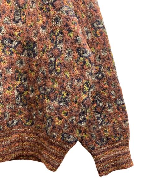 EXAMPLE by MISSONI（イグザンプルバイミッソーニ）EXAMPLE by MISSONI (イグザンプルバイミッソーニ) モックネックニット ブラウン サイズ:表記無し（実寸サイズをご参照ください）の古着・服飾アイテム