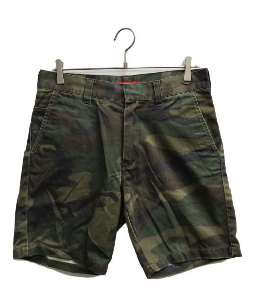 SUPREME（シュプリーム）Supreme (シュプリーム) Work Short Woodland Camo グリーン サイズ:30の古着・服飾アイテム