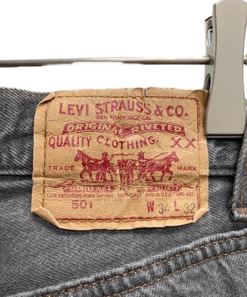 LEVI'S（リーバイス）LEVI'S (リーバイス) 90ｓ先染め501デニムパンツ グレー サイズ:34の古着・服飾アイテム