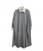 Maison Margielaメゾンマルジェラ）の古着「シャツワンピース」｜グレー