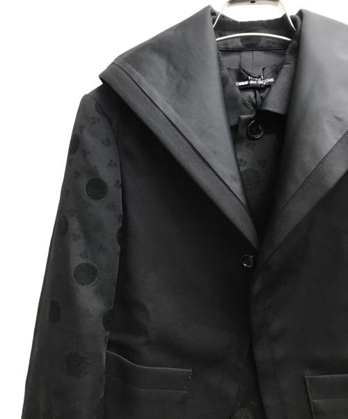tricot COMME des GARCONS（トリココムデギャルソン）tricot COMME des GARCONS (トリココムデギャルソン) ドットデザインジャケット ブラック サイズ:Mの古着・服飾アイテム