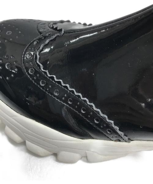 COMME des GARCONS tricot（コムデギャルソントリコ）COMME des GARCONS tricot (コムデギャルソントリコ) サイドゴアスニーカー ブラック サイズ:23.5cmの古着・服飾アイテム