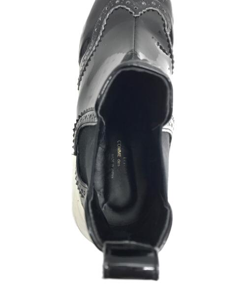 COMME des GARCONS tricot（コムデギャルソントリコ）COMME des GARCONS tricot (コムデギャルソントリコ) サイドゴアスニーカー ブラック サイズ:23.5cmの古着・服飾アイテム