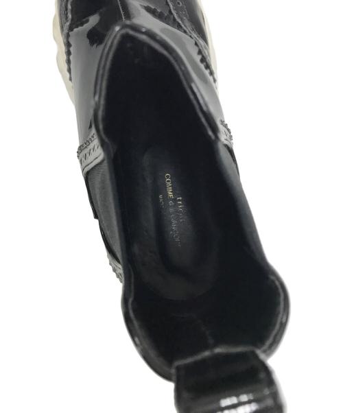 COMME des GARCONS tricot（コムデギャルソントリコ）COMME des GARCONS tricot (コムデギャルソントリコ) サイドゴアスニーカー ブラック サイズ:23.5cmの古着・服飾アイテム