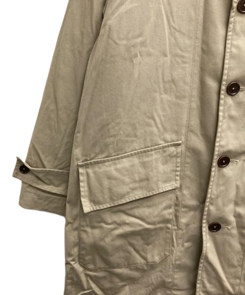 MHL（エムエイチエル）MHL (エムエイチエル) ダウンライナー付ステンカラーコート ベージュ サイズ:Mの古着・服飾アイテム