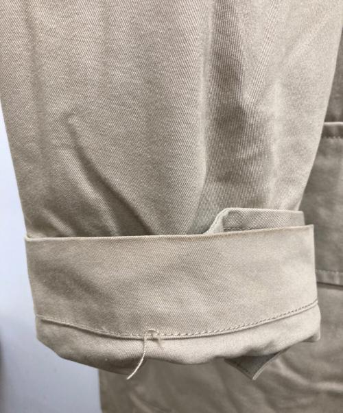 MHL（エムエイチエル）MHL (エムエイチエル) ダウンライナー付ステンカラーコート ベージュ サイズ:Mの古着・服飾アイテム