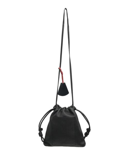 genten（ゲンテン）genten (ゲンテン) DISNEY (ディズニー) コラボミニポシェット ブラックの古着・服飾アイテム