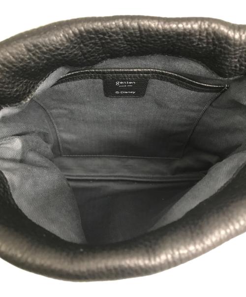 genten（ゲンテン）genten (ゲンテン) DISNEY (ディズニー) コラボミニポシェット ブラックの古着・服飾アイテム