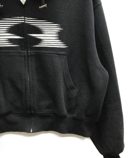 SUPPLIER（サプライヤー）SUPPLIER (サプライヤー) Waffle Zip Hoodie ブラック サイズ:Mの古着・服飾アイテム