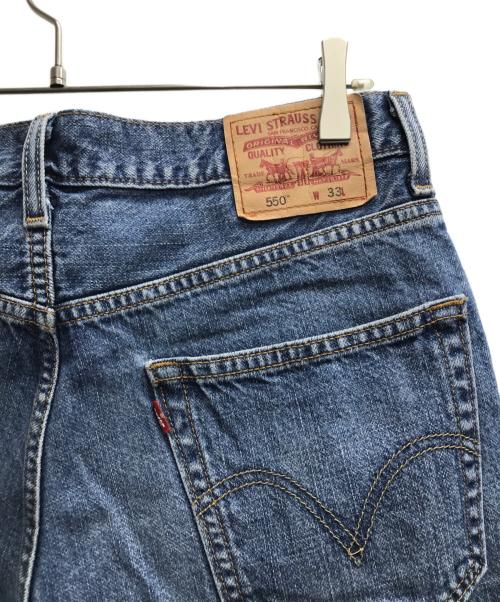 LEVI'S（リーバイス）LEVI'S (リーバイス) 550デニムハーフパンツ インディゴ サイズ:W33の古着・服飾アイテム