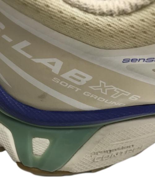 SALOMON（サロモン）SALOMON (サロモン) XT−6 エックスティーシックス ホワイト サイズ:23.5の古着・服飾アイテム