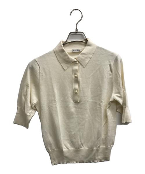 STEVEN ALAN（スティーブンアラン）STEVEN ALAN (スティーブンアラン) HIGH GAUGE POLO-SHIRT アイボリー サイズ:表記無しの古着・服飾アイテム
