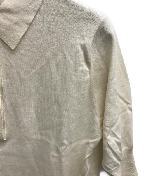 STEVEN ALAN（スティーブンアラン）STEVEN ALAN (スティーブンアラン) HIGH GAUGE POLO-SHIRT アイボリー サイズ:表記無しの古着・服飾アイテム