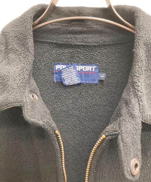 POLO SPORT（ポロスポーツ）POLO SPORT (ポロスポーツ) フリーススイングトップ ブラック サイズ:Lの古着・服飾アイテム
