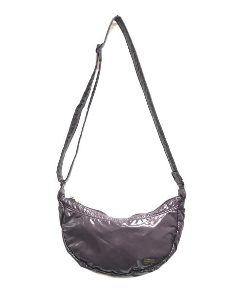 PORTER GIRL（ポーターガール）PORTER GIRL (ポーターガール) ドットショルダーバッグ パープルの古着・服飾アイテム