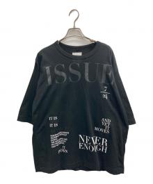 SHAREEF（シャリーフ）の古着「ISSUE S/S BIG Tee」｜ブラック