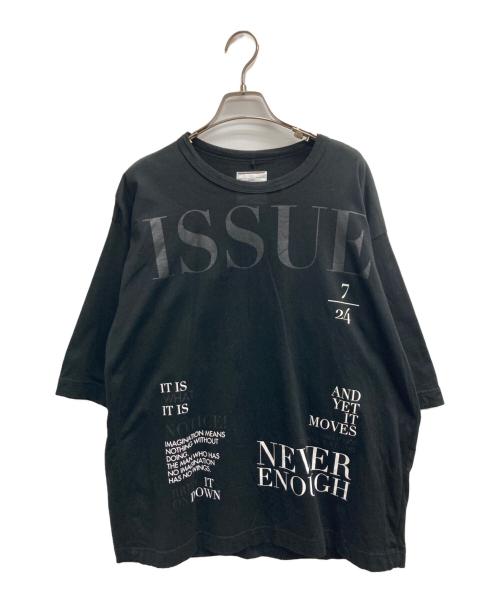 SHAREEF（シャリーフ）SHAREEF (シャリーフ) ISSUE S/S BIG Tee ブラック サイズ:1	の古着・服飾アイテム