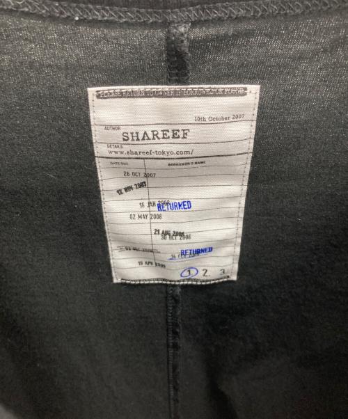 SHAREEF（シャリーフ）SHAREEF (シャリーフ) ISSUE S/S BIG Tee ブラック サイズ:1	の古着・服飾アイテム