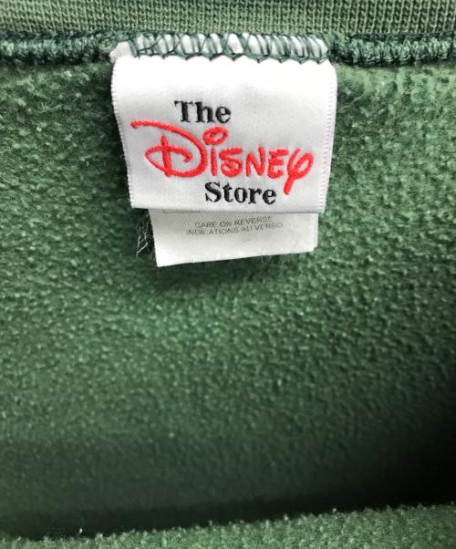 THE Disney Store（ザ ディズニー ストア）THE Disney Store (ザ ディズニー ストア) クルーネックスウェット グリーン サイズ:Mの古着・服飾アイテム