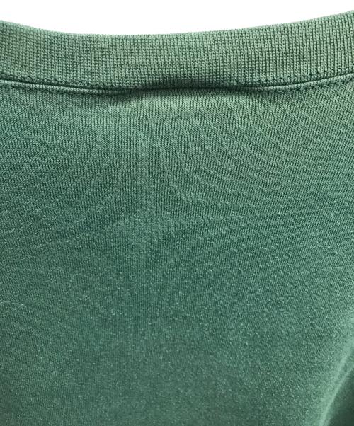 THE Disney Store（ザ ディズニー ストア）THE Disney Store (ザ ディズニー ストア) クルーネックスウェット グリーン サイズ:Mの古着・服飾アイテム