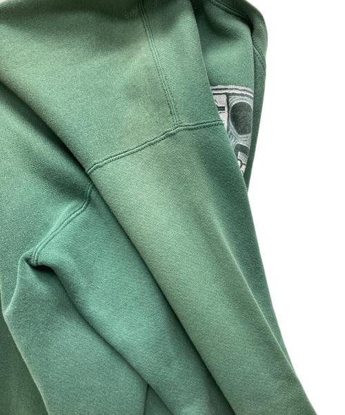 THE Disney Store（ザ ディズニー ストア）THE Disney Store (ザ ディズニー ストア) クルーネックスウェット グリーン サイズ:Mの古着・服飾アイテム